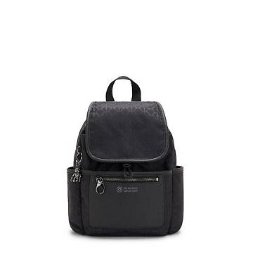 Kipling City Pack Mini Fashion Backpacks Signature Black | AU 1484CT